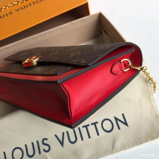 LOUIS VUITTON FLORE WALLET CHAIN 0710